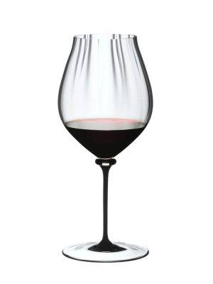 Ly Rượu Vang Đỏ RIEDEL Fatto A Mano Performance Pinot Noir Black