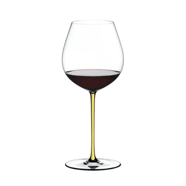 Ly Rượu Vang Đỏ RIEDEL Fatto A Mano Pinot Noir Yellow