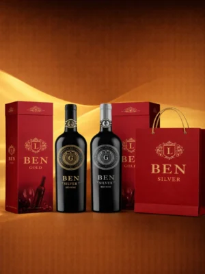 Set quà tặng rượu vang AK 15