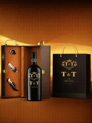 Set quà tặng rượu vang AK 19