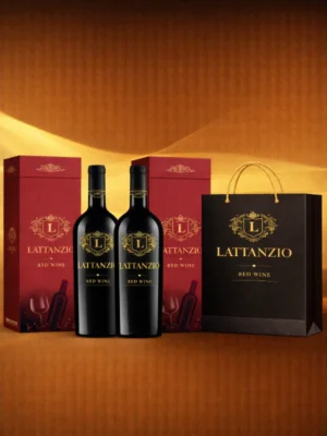 set quà tặng rượu vang AK 21