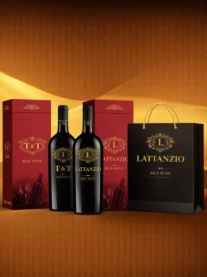 Set quà tặng rượu vang AK 22