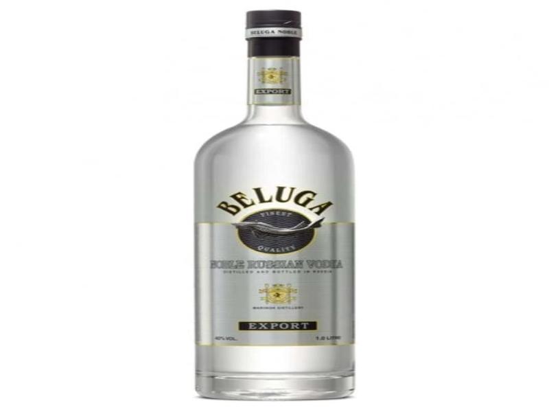 Đa dạng các loại rượu vodka Beluga