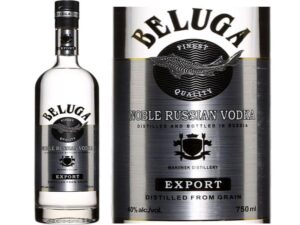 Rượu Beluga thật và giả trên thị trường lẫn lộn