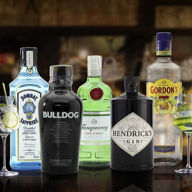 Nồng độ cồn của rượu gin đa dạng
