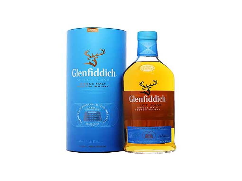 Rượu Glenfiddich phong phú về chủng loại