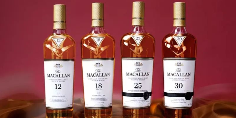 Macallan Sherry Oak 12, 18, 25 và 30 năm