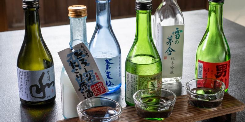Sake có mức giá theo dòng phổ thông cho đến cao cấp