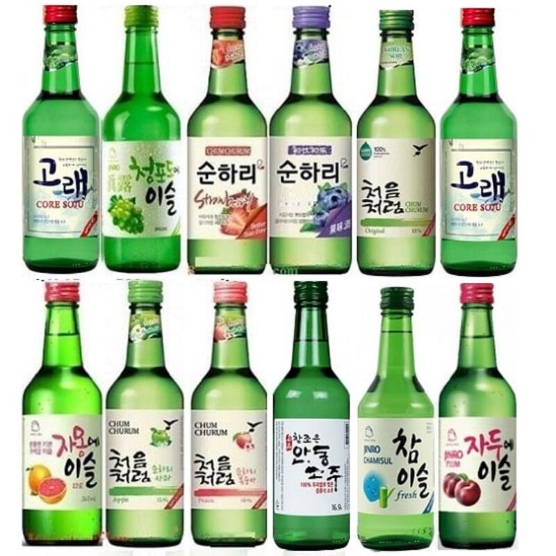 Rượu Soju là thức uống khá phổ biến tại Hàn Quốc