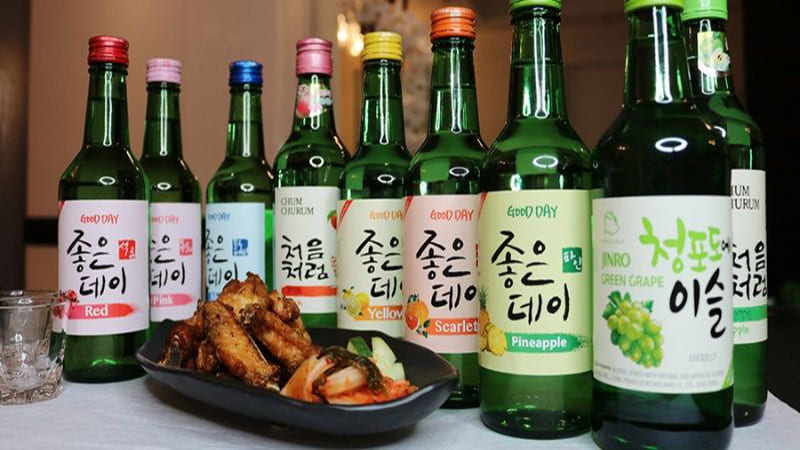Rượu Soju là nét văn hóa đặc trưng của người Hàn Quốc