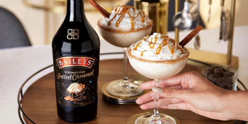 Baileys Salted Caramel béo ngậy được cân bằng bởi hậu vị mặn nhẹ