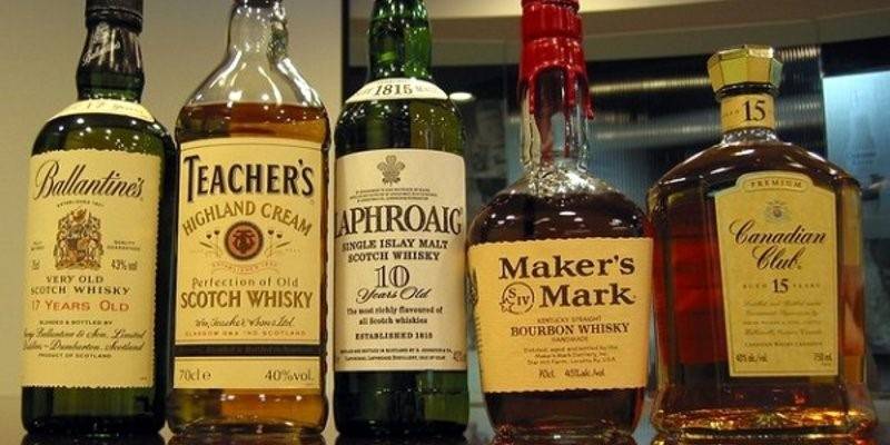 Nồng độ cồn trong whisky tuỳ vào từng dòng
