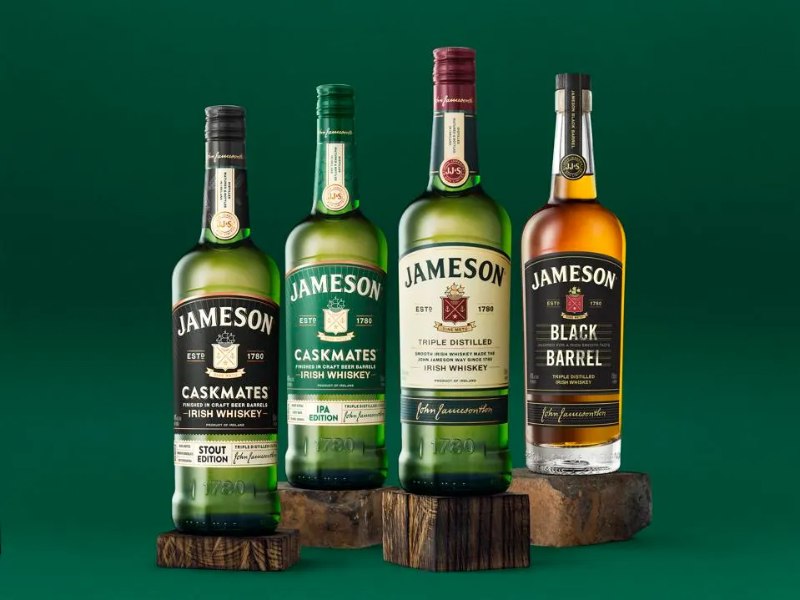 Jameson có nhiều mức giá