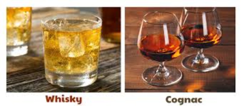 So sánh rượu Whisky và Cognac phụ thuộc nhiều yếu tố