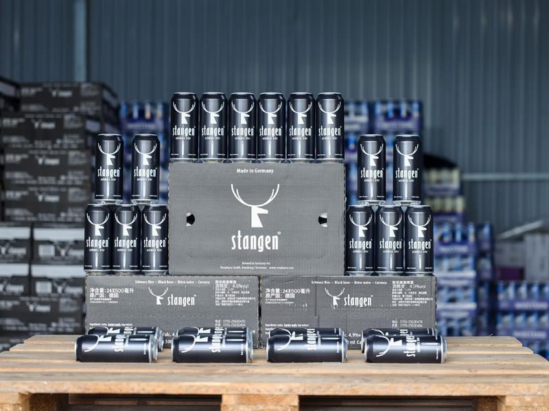 Bia Đức Stangen Schwarz Bier sẵn sàng phục vụ khách hàng 24/7