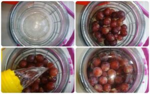 Nguyên liệu cần chuẩn bị để làm rượu nho